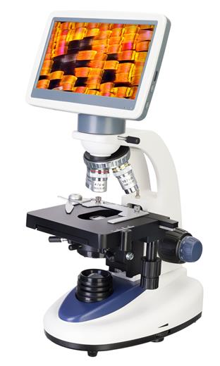 Mikroskop Levenhuk D95L LCD 40x–2000x. 7  obrazovka