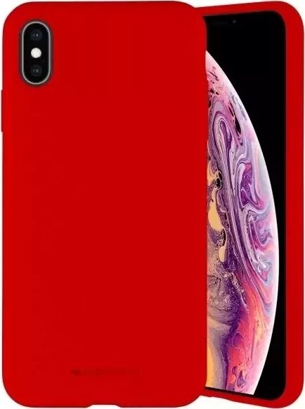 Mercury MERCURY SILICONE CASE IPHONE 14 PRO MAX (6.7), ČERVENÁ / ČERVENÁ