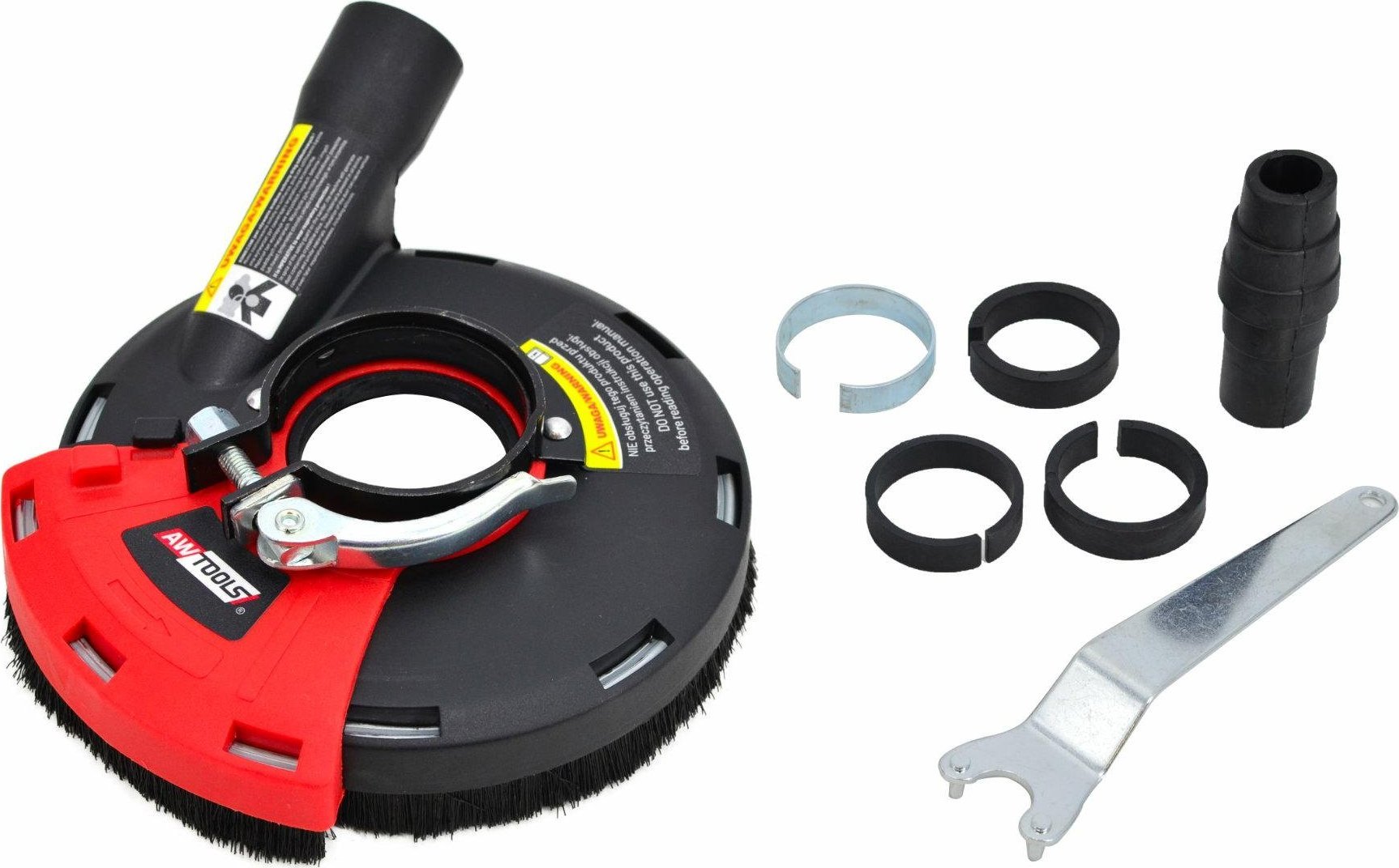 AWTools AWTOOLS KRYT NA ODSÁVANIE PRACHU NA BRÚSENIE 115-125mm