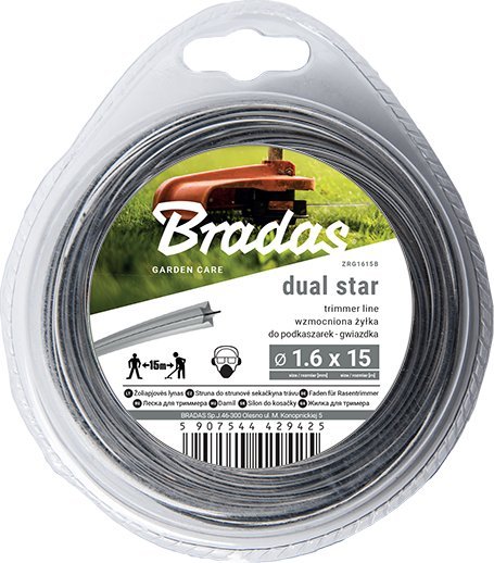 Vlasec Bradas RIPPER DUAL, hviezda, blister
