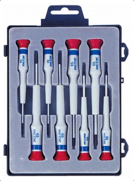 King Tony King Tony presné skrutkovače 8 kusov