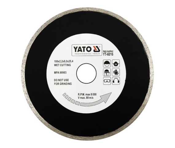 Yato Full diamantový kotúč pre 79262 200x2,2x25,4mm YT-6017