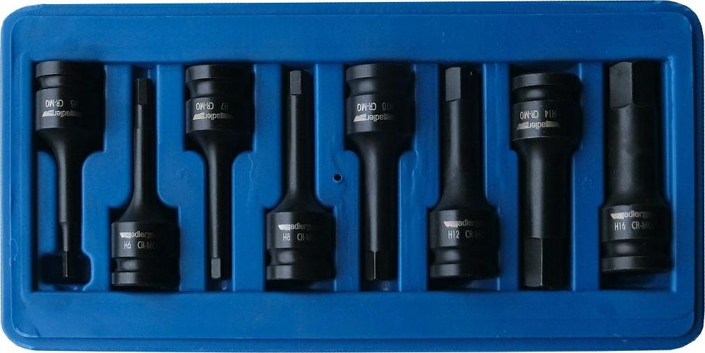 Adler HEX IMPACT KEY, 8 ks. ADLER MAR3510.11