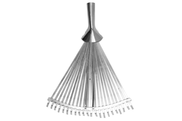 Flo Kovové hrable na lístie, nastaviteľné, 22 zubov, 46 cm, 99391