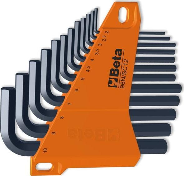 Beta Tools SADA UHLOVÝCH KĽÚČOV 2-10MM 12KS 96N/SC12 BETA UTENSILI SPA