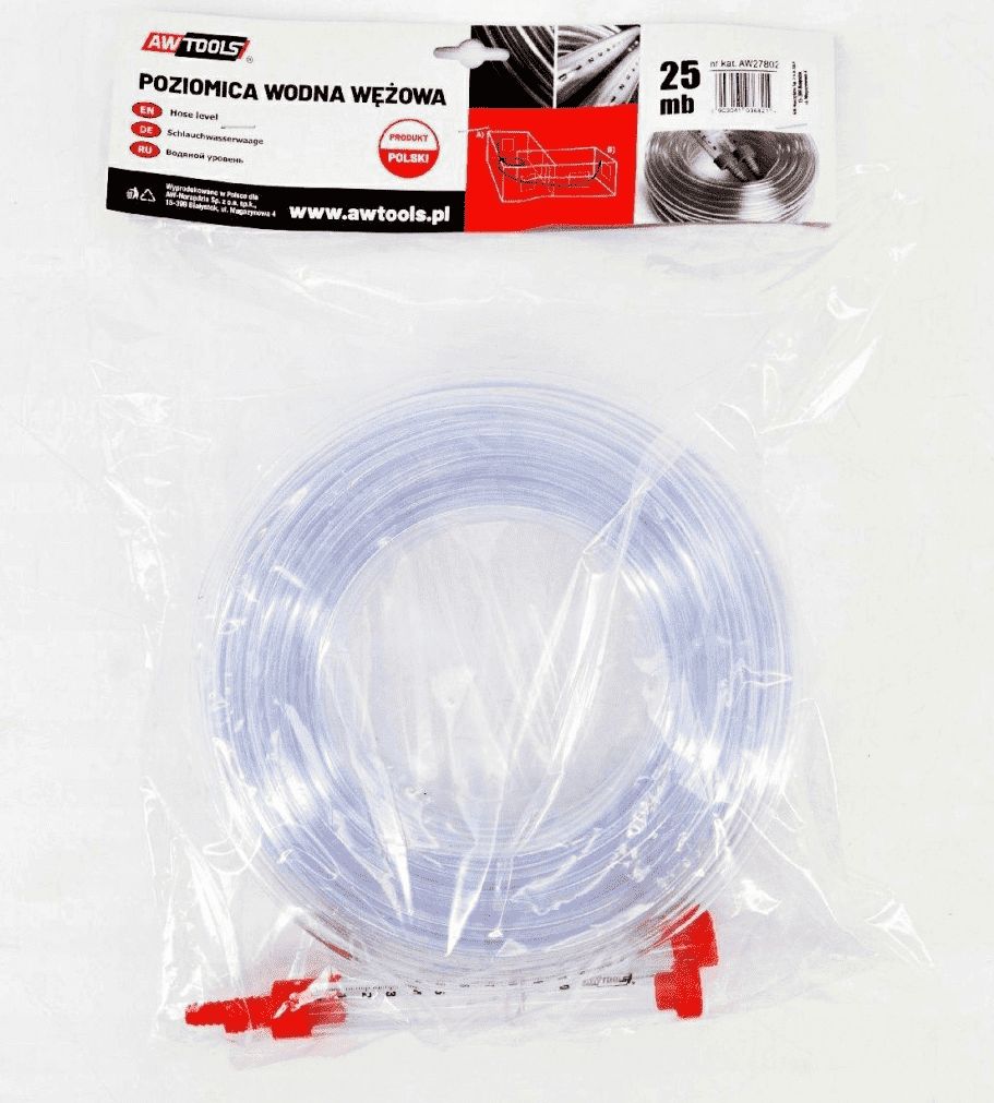 AWTools HADICOVÁ VODOVÁHA  25m (AW27802)