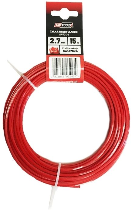 AWTools CLASSIC rezacia linka 2,7x15m hviezda (AW70136)