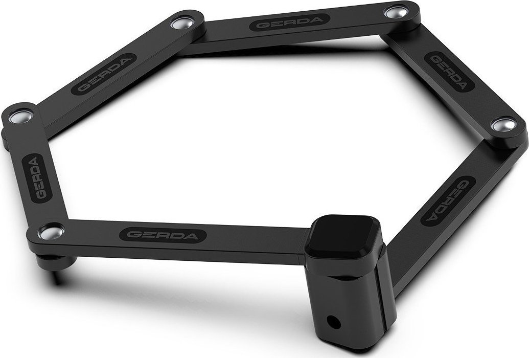 Gerda Skladací zámok na bicykel FOLD 840W SE Black Universal