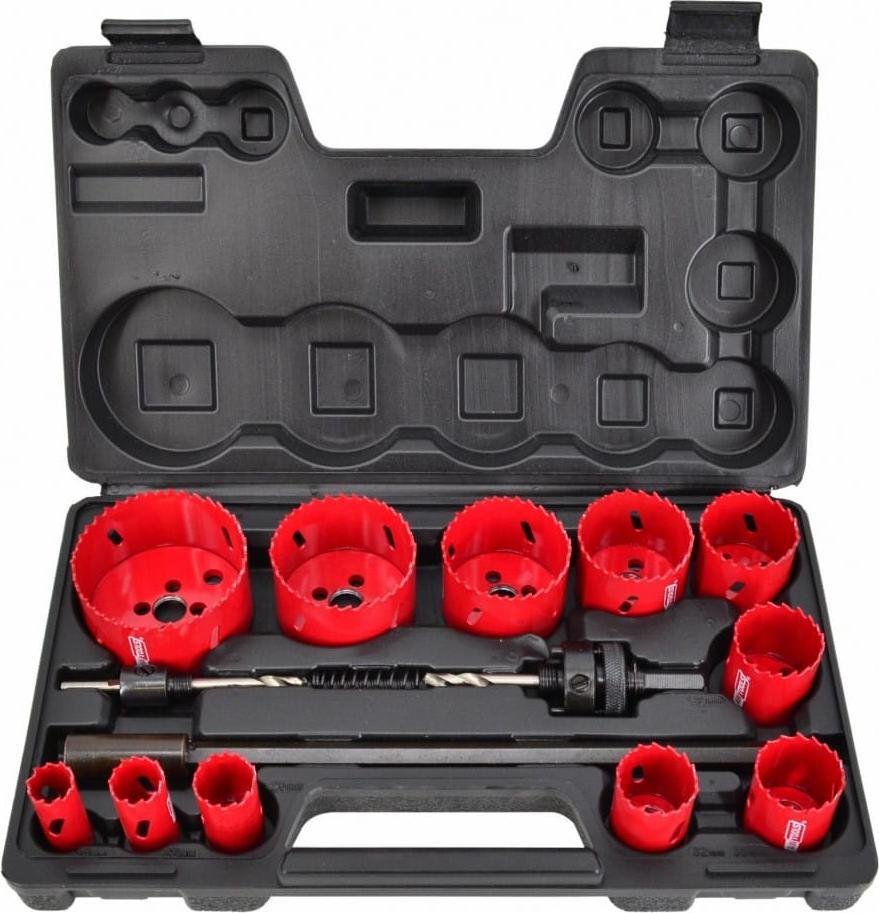 AWTools AWTOOLS SADA BIMETALOVÝCH DIEROVACÍCH PÍLY 15 ks. 19-76 mm AW49661