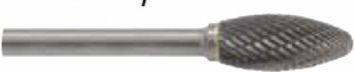 Beta Tools Plameňová rotačná rezačka 6mm (426MD-OG6)