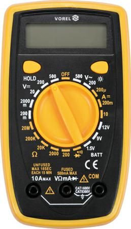 Vorel VOREL ELEKTROMER MULTIFUNKČNÝ DIGITÁLNY T81774