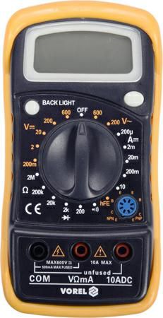 Vorel VOREL ELEKTROMER MULTIFUNKČNÝ DIGITÁLNY T81773