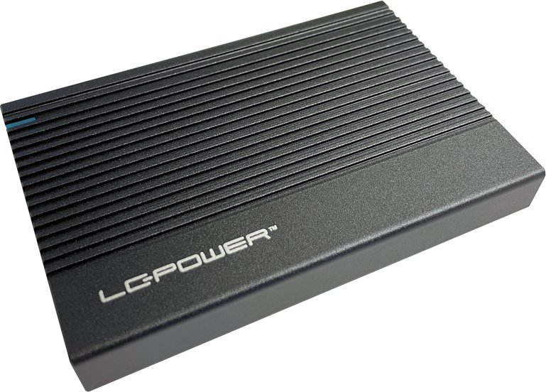 Externí disk HDD LC-Power HDD ACC LC-Power LC-25U3-C Černá 2.5 USB-C 3.2