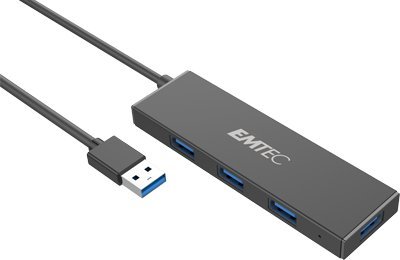 Emtec USB HUB EMTEC Hub Ultra Slim USB 3.1 4portový T620A Type-A