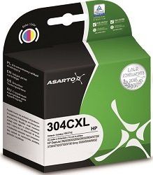 Inkoust Asarto pro HP 304XL | DJ3720 | barva