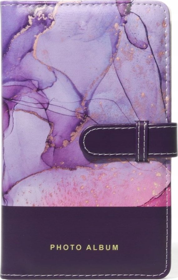 Fotoalbum LoveInstant 96 ks pre Fujifilm INSTAX Mini 40 11 9 8 7 7s 90 70 EVO LiPlay / Purple Marble