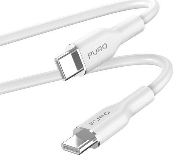 Puro USB-C – USB-C kabel USB 1,5 m bílý (PUR671)