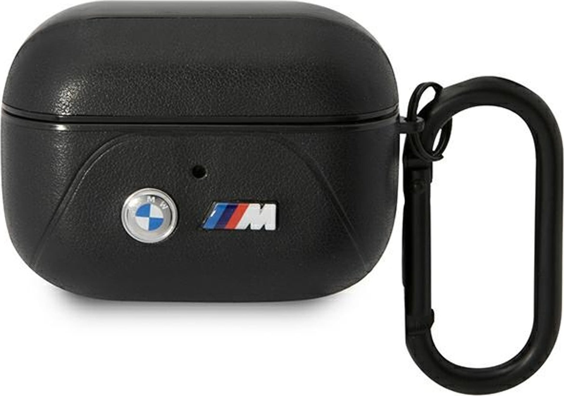 BMW BMAP22PVTK kryt AirPods Pro black/black Leather Curved Line