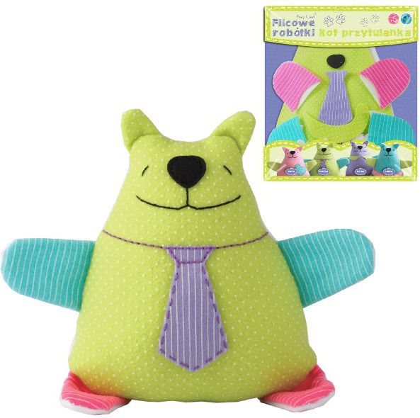 Stnux Kreativní sada Plyšová kočka Stefan Felt Crafts