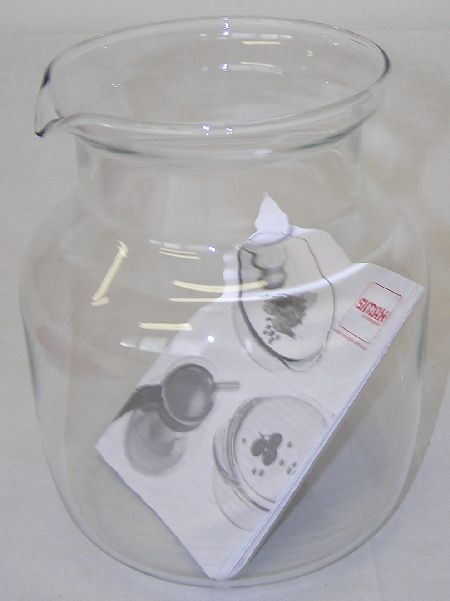 Kanvica náhradné sklo 1,5 l Simax Matura typ NS/3122