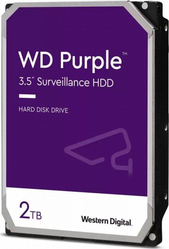 WD PURPLE WD64PURZ 6TB, SATA III 3.5", 256MB, 175MB/s, Low Noise, CMR
