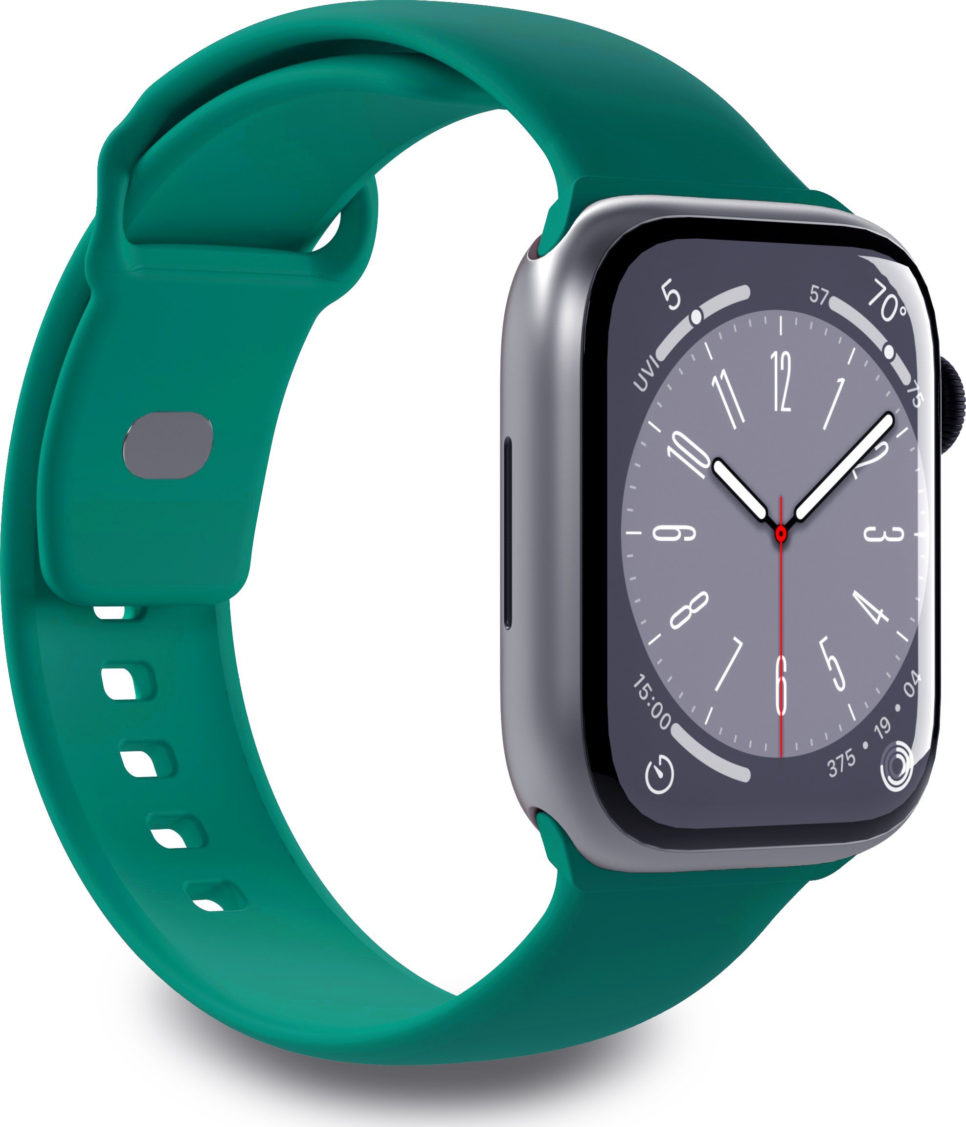 Řemínek Puro PURO ICON Apple Watch 4/5/6/7/SE/8/Ultra 44/45/49 mm (S/M & M/L) (Jade)