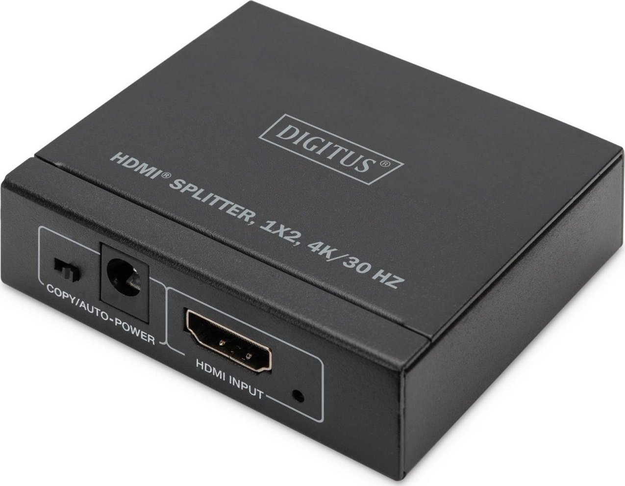 DIGITUS 4K HDMI Splitter, 1x2 4K/30Hz, černá