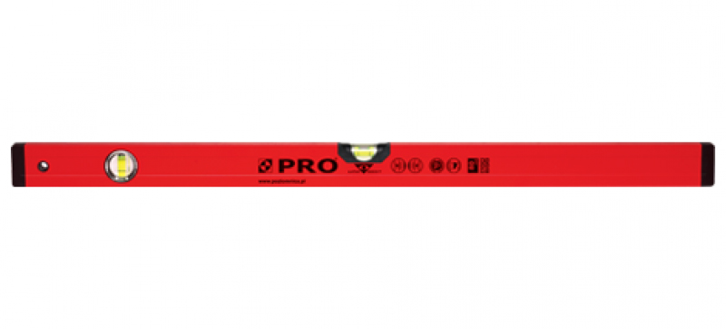 PRO Malovaná vodováha s indikátorem 50 cm 3-01-01-A1-050