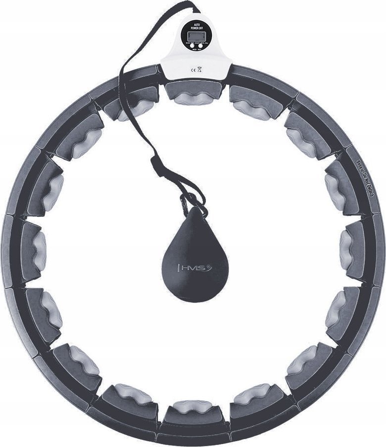 HMS HHW06 HULA HOP BLACK S HOSPODÁMI A VÁHOU + HMS POČÍTADLO