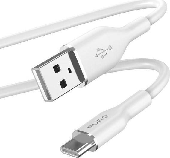 Puro USB-A - USB-C USB kabel 1,5 m Bílý (PUR677)