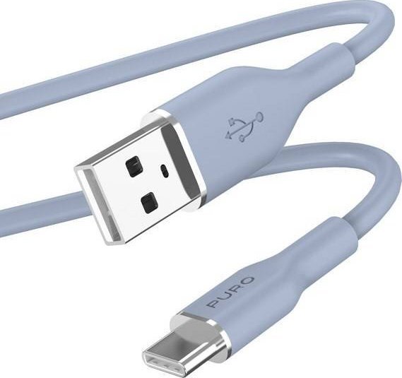Puro USB-A - USB-C USB kabel 1,5 m modrý (PUR678)