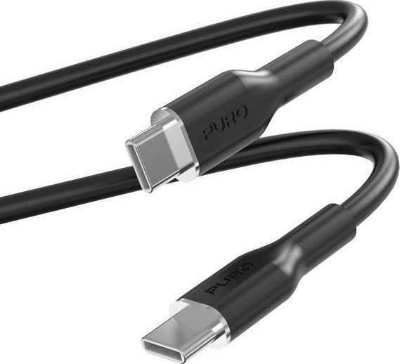 Puro USB-C – USB-C kabel USB 1,5 m černý (PUR669)