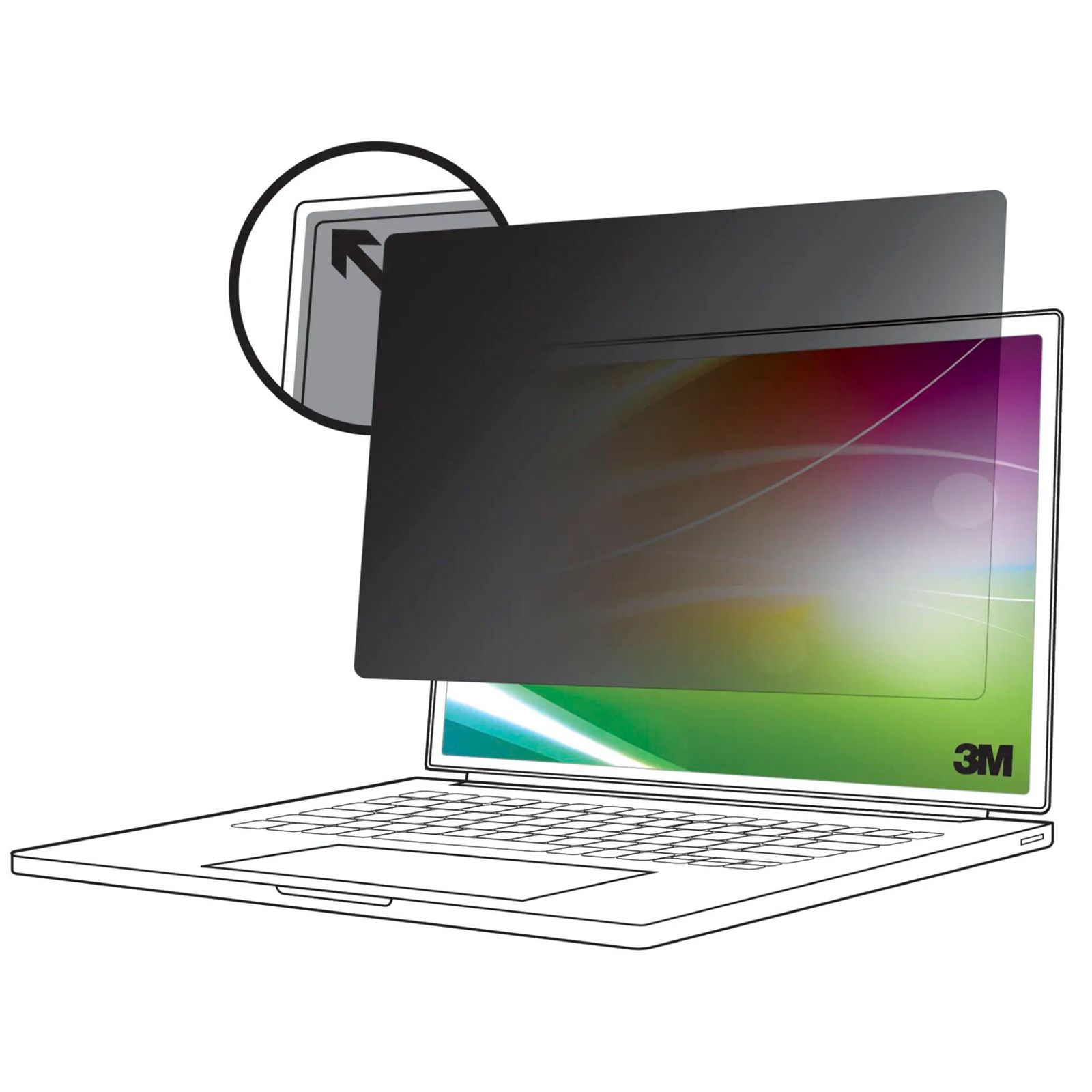 3M BPNAP006               16:10 Bright Screen MacBook Air 13 M2