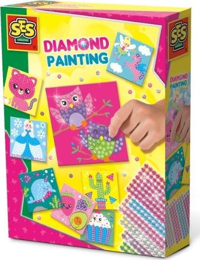 SES Kreativní zábava - Omalovánka s diamanty