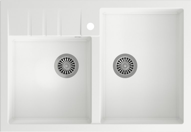 Quadron Bill 120 Graniteq Snow White/Steel Elements