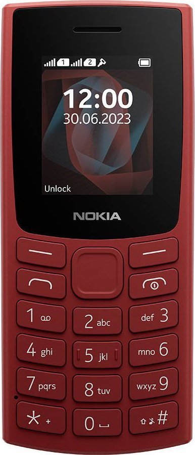 Nokia 105 2023 DualSIM PL Mobilný telefón červený
