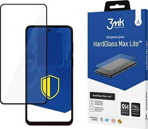 3MK HardGlass Max Lite Sony Xperia 1 V čierno/čierne celoobrazovkové sklo Lite