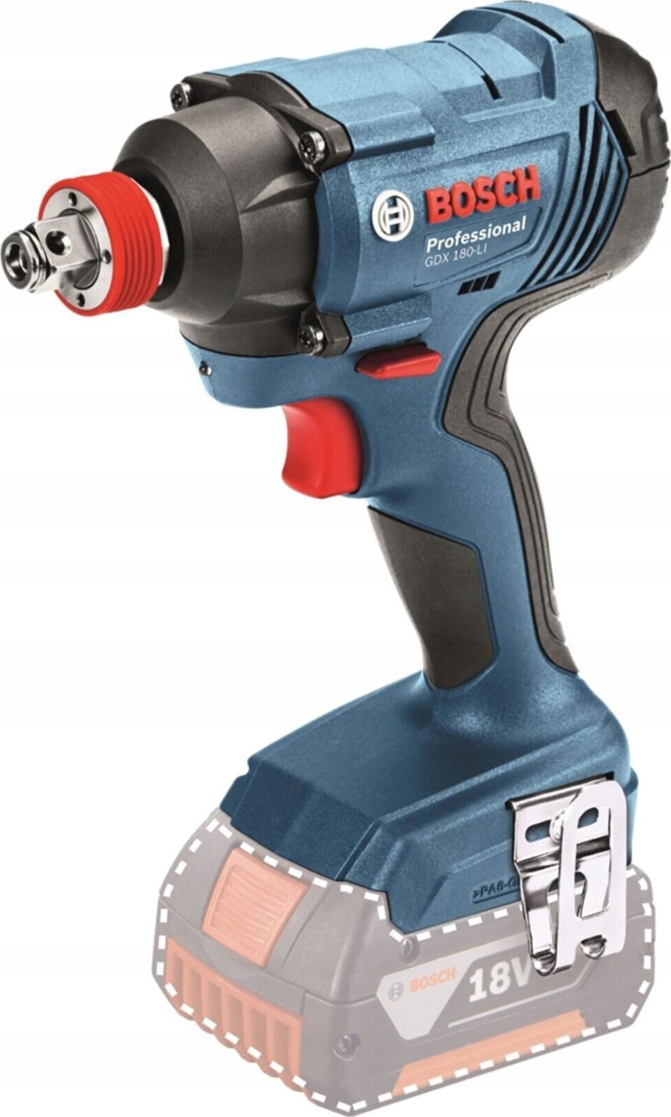 Bosch GDX 180-Li (solo) Professional Univerzální rázový utahovák