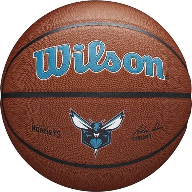 Wilson Wilson Team Alliance Charlotte Hornets Ball WTB3100XBCHA Bronz 7