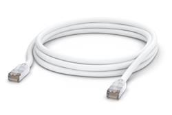 Ubiquiti Patch kabel, venkovní, STP, Cat5e, 3m, bílá