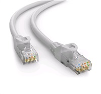 Kabel C-TECH patchcord Cat6e, UTP, šedý, 20m
