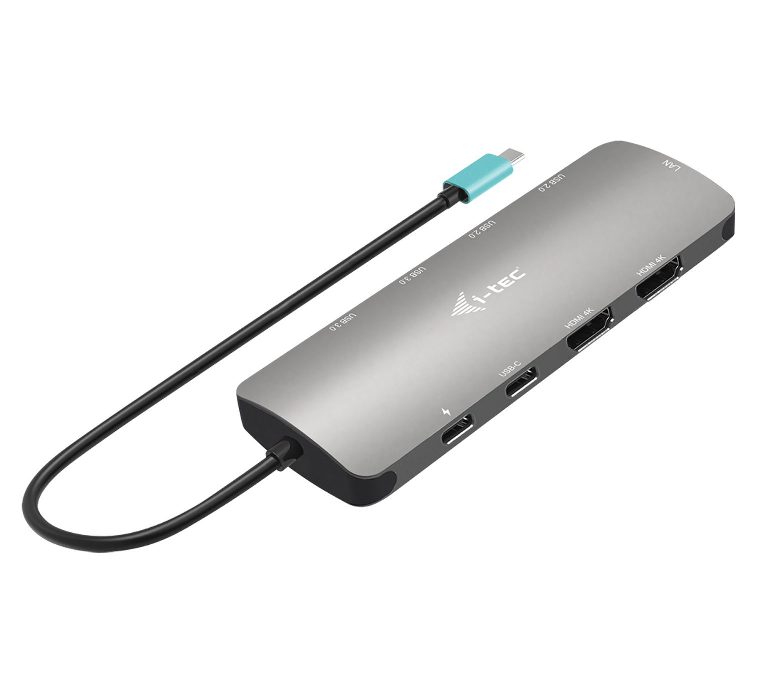 i-tec USB-C Metal Nano 2x HDMI Docking Station, PD 100W