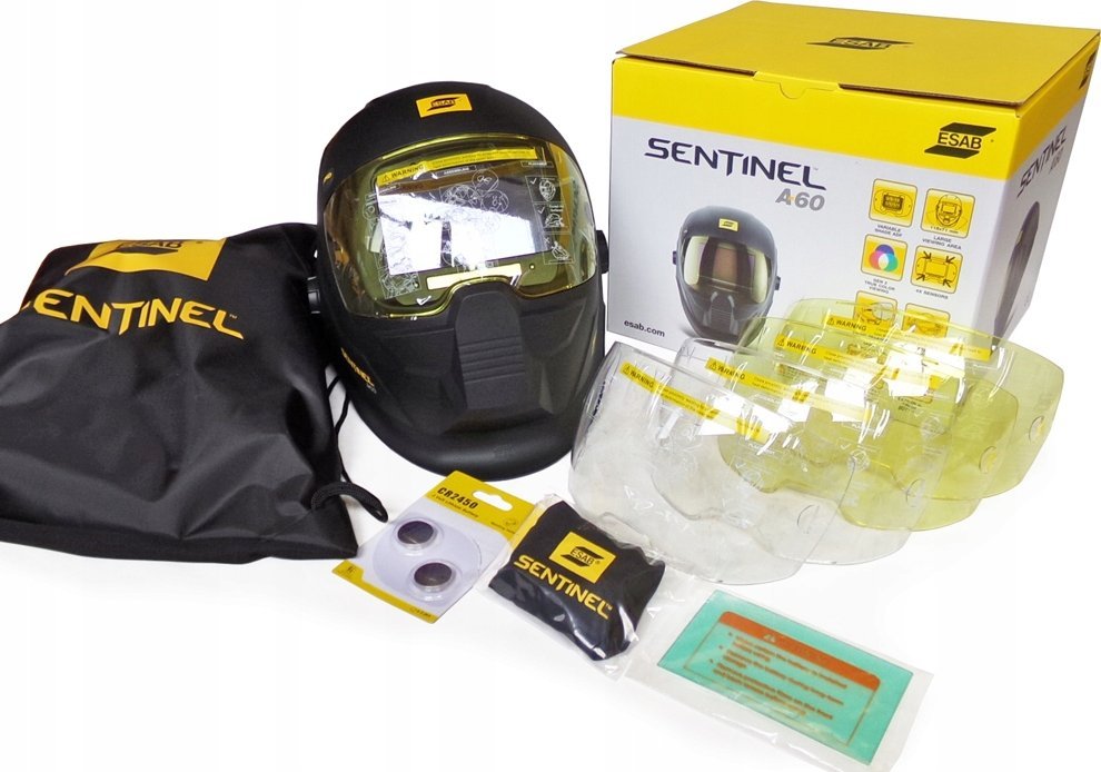 SVÁŘECÍ PŘILBA Esab ESAB SENTINEL A60 SAMOZATMÍVACÍ