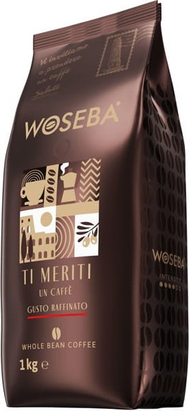 Kávové zrná Woseba Woseba Ti Meriti Gusto Raffinato 1kg zrnkovej kávy