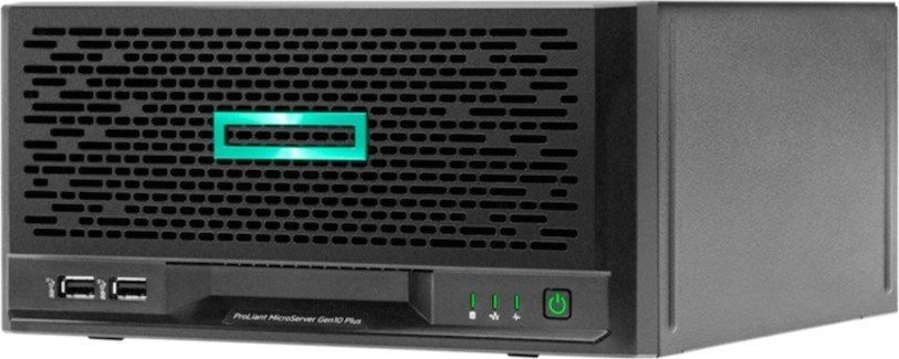 HP Server ProLiant MicroServer Gen10 Plus v2 E-2314 4jádrový 16GB-U VROC 4LFF-NHP 180W Externí PS P54649-421