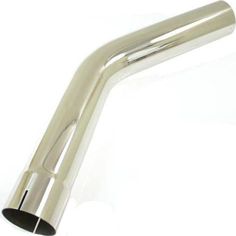 TurboWorks Výfuk nerezová nasouvací trubka 45 stupňů 3 61 cm