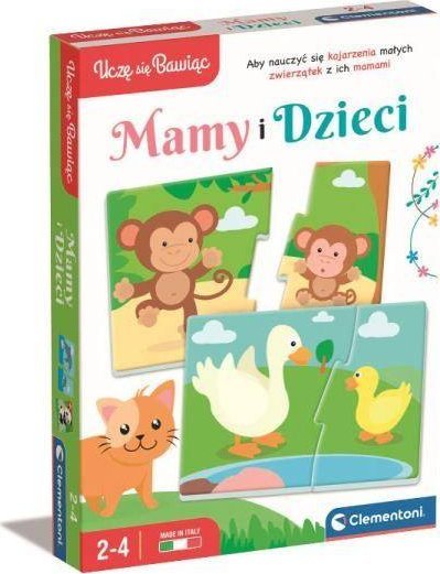 Clementoni Hádanky pro matky a děti