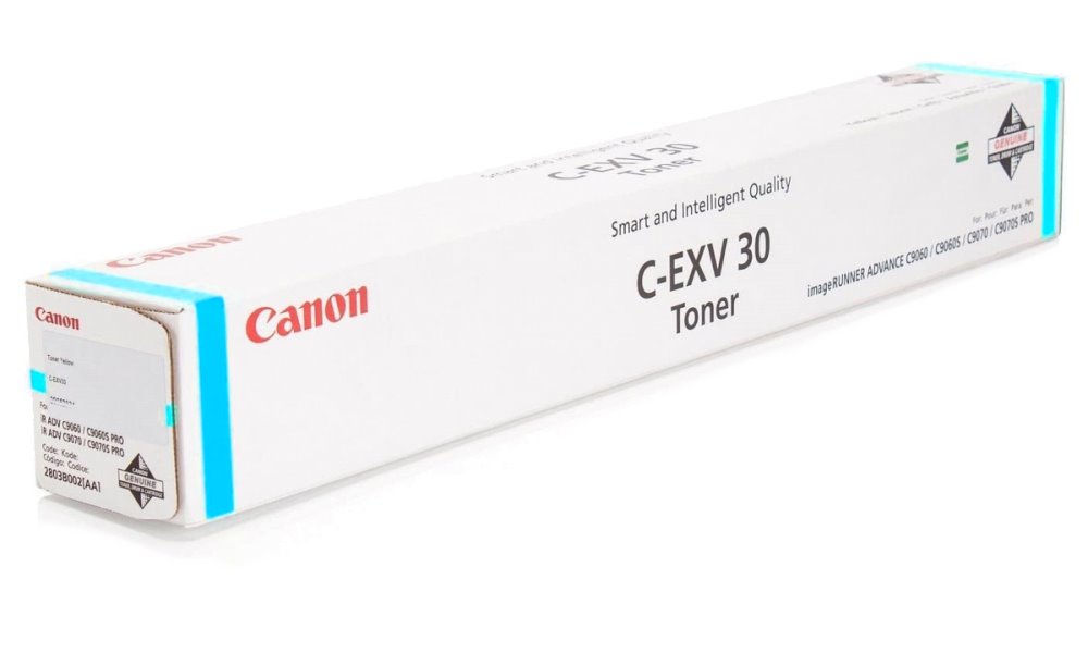Canon originální  TONER CEXV30 CYAN IR Advance C9060/9070  54 000 stran A4 (5%)