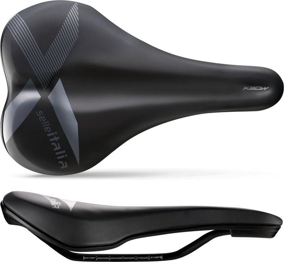 Selle Italia Saddle Selle Italia X-Bow L1, FEC zliatina železnice? 7 mm, Soft-Tek, 320g, čierna (nová)