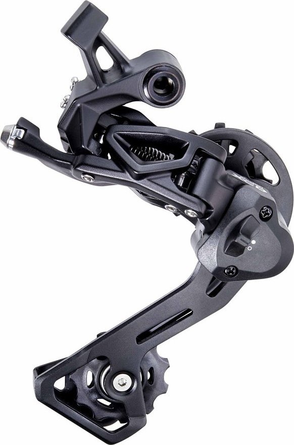 Microshift XLE zadní přesmykač, 10-11 řada, kompatibilní se Shimano, střední kočárek, max. Režim 40-46T, kapacita 41T, spojka (nová)